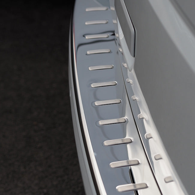 Rear Bumper Protector for VW T6 Tailgate Stainless Steel-8473