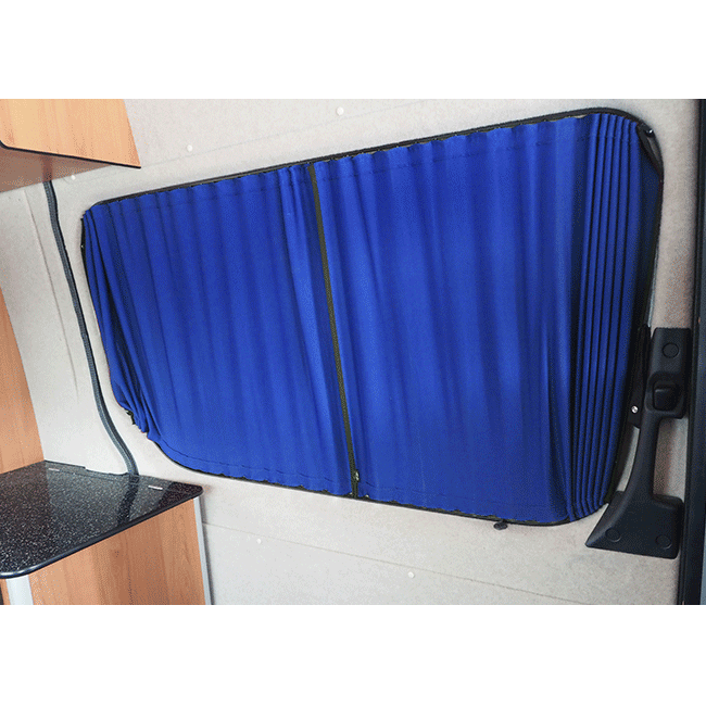 VW Crafter Premium 2 x Side Window Curtains Van-X