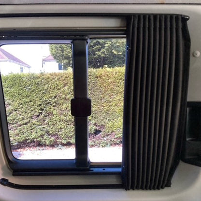 Für VW Caddy Premium 2 x Seite Schiebetür 1 x Heckklappe Fenster Vorhänge Van-X