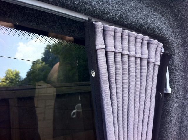 Vauxhall Vivaro Premium 1 x Side Window Curtains Van-X