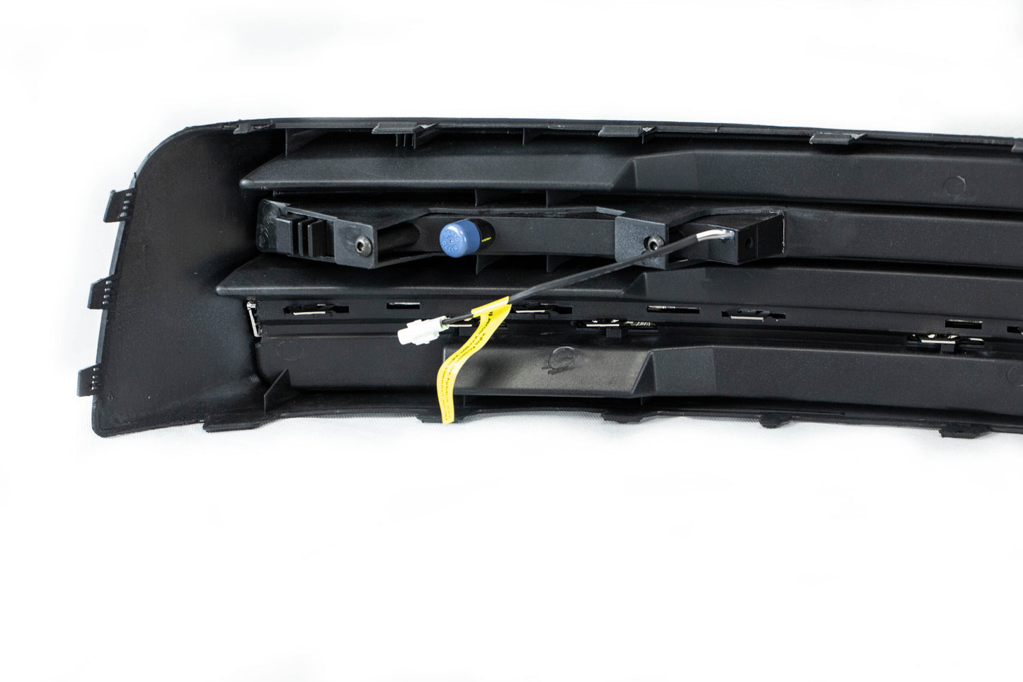 Kit de luces diurnas LED (DRL) con barra de luz para VW T6 Transporter (Negro Brillante) Compatible con parachoques Highline y Sportline, una modificación ideal